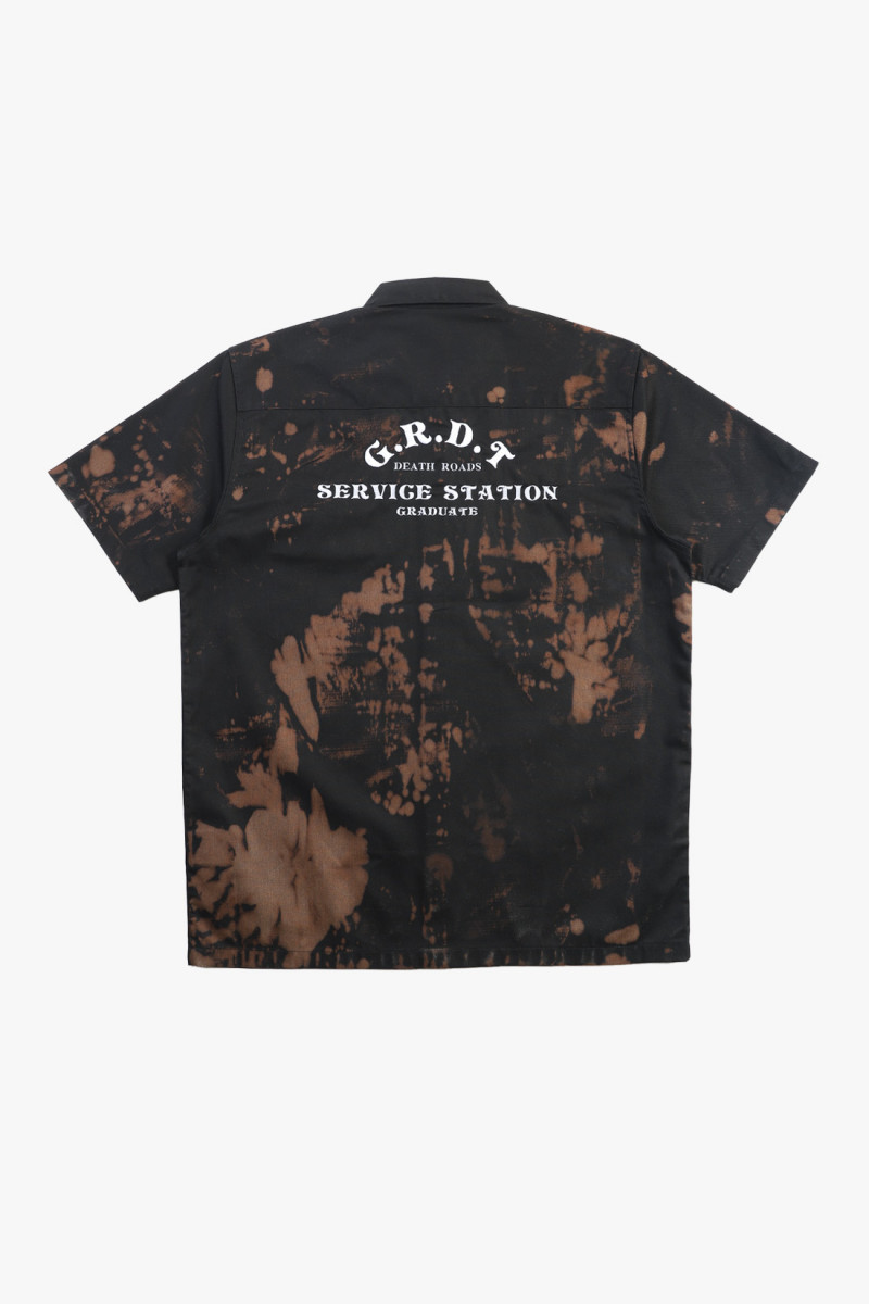 Fuel dyed shirt Black