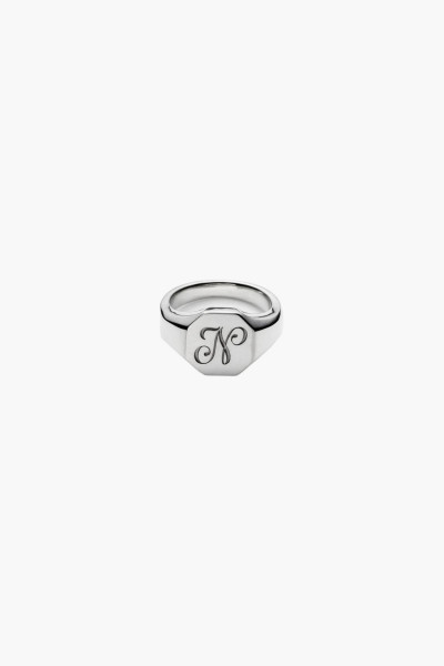 Silver signet ring Silver 925