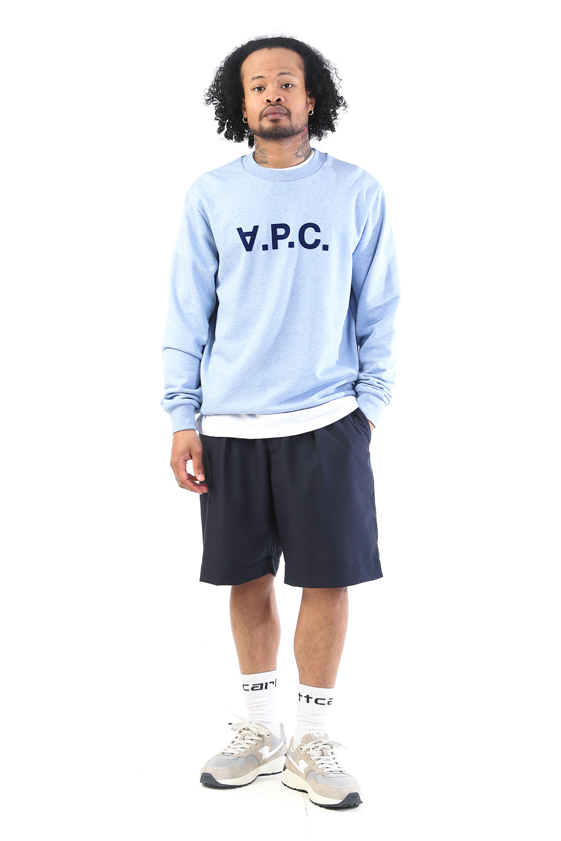 Sweat standard grand vpc Bleu