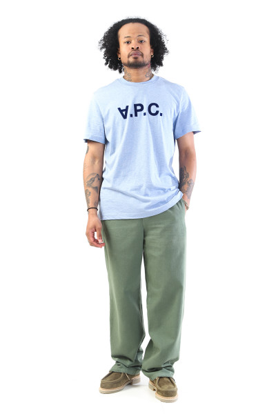 T-shirt standard grand vpc Bleu ciel/ navy