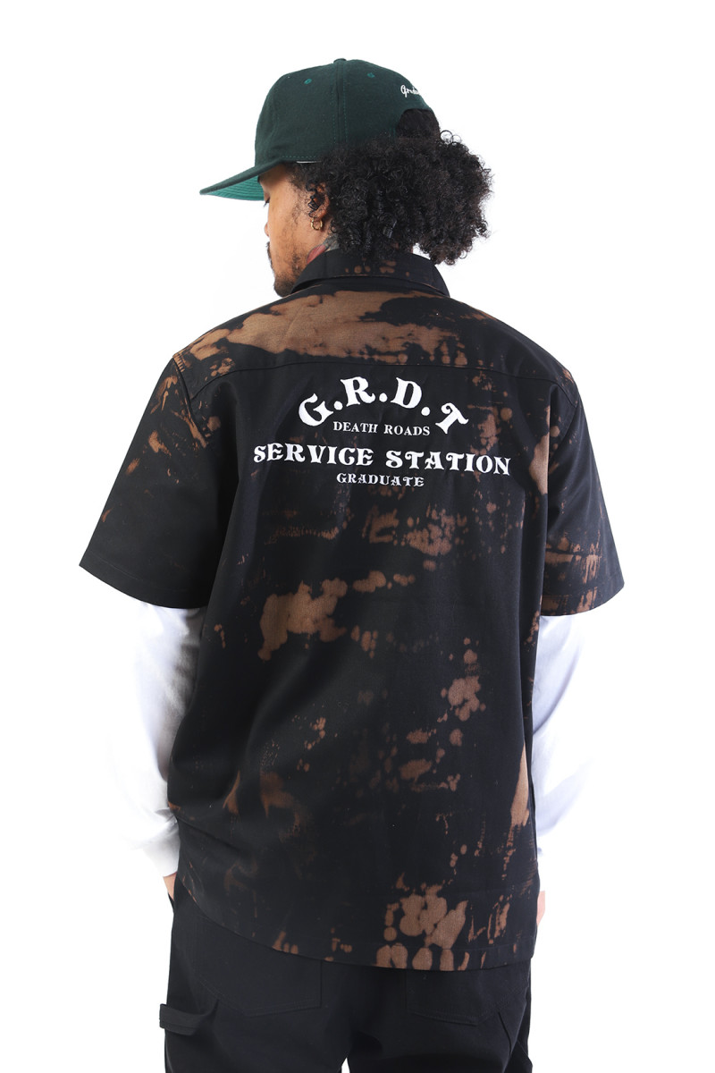 Fuel dyed shirt Black