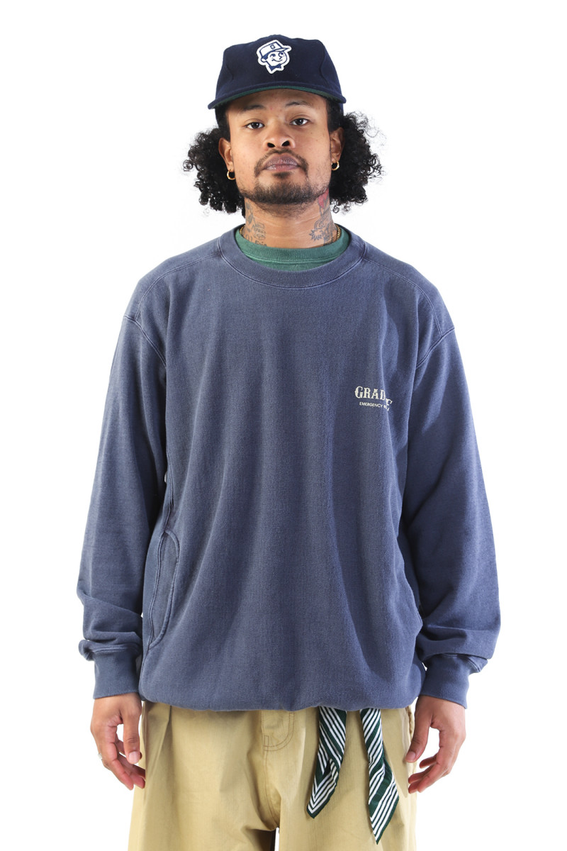 Fuel crewneck Navy