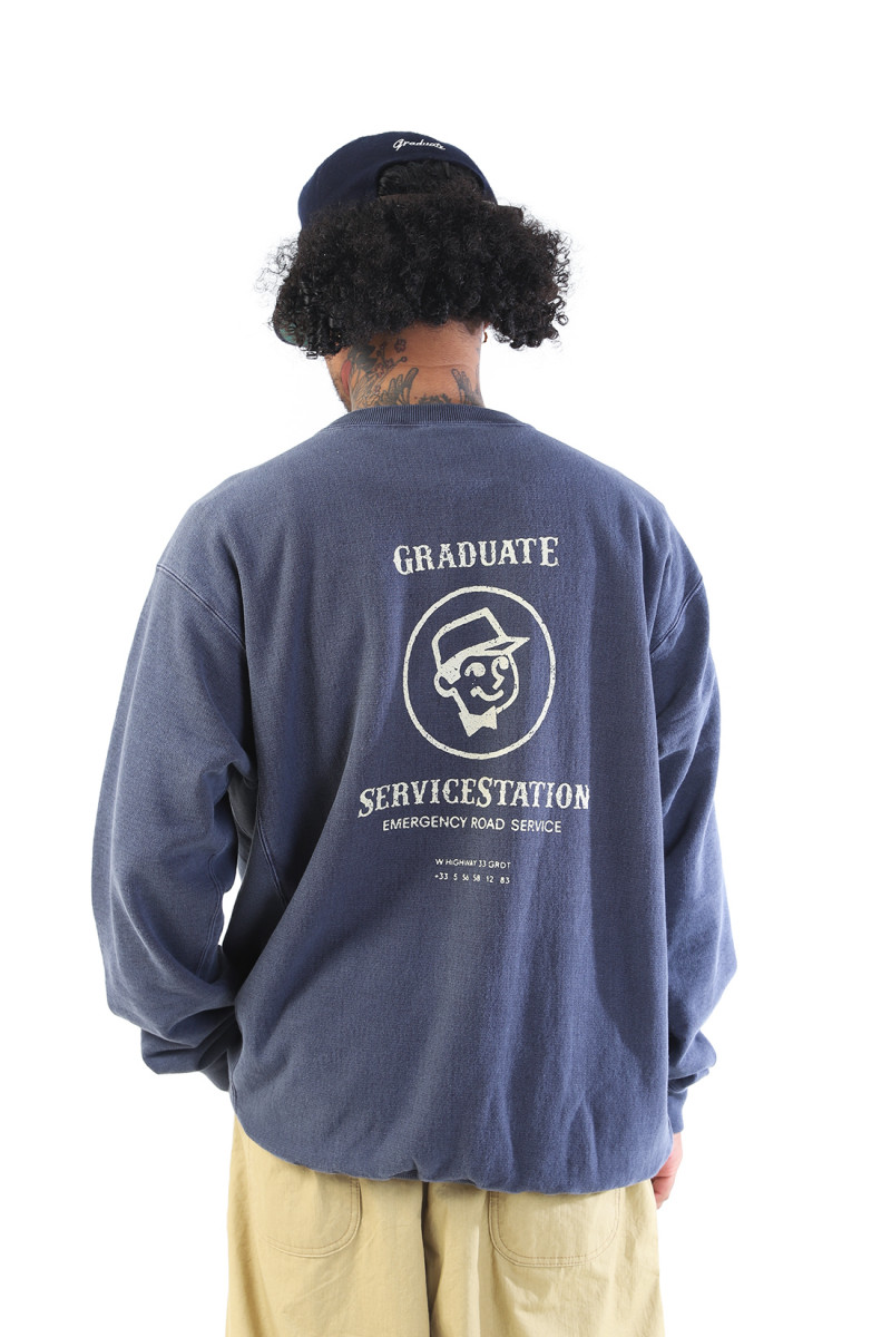 Fuel crewneck Navy