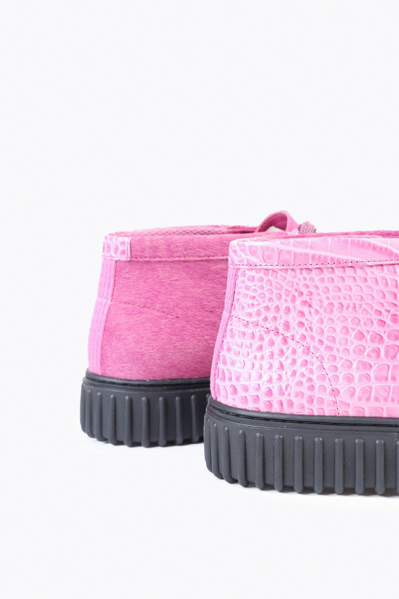 Bisous x clarks torhill hi Pink interesrt