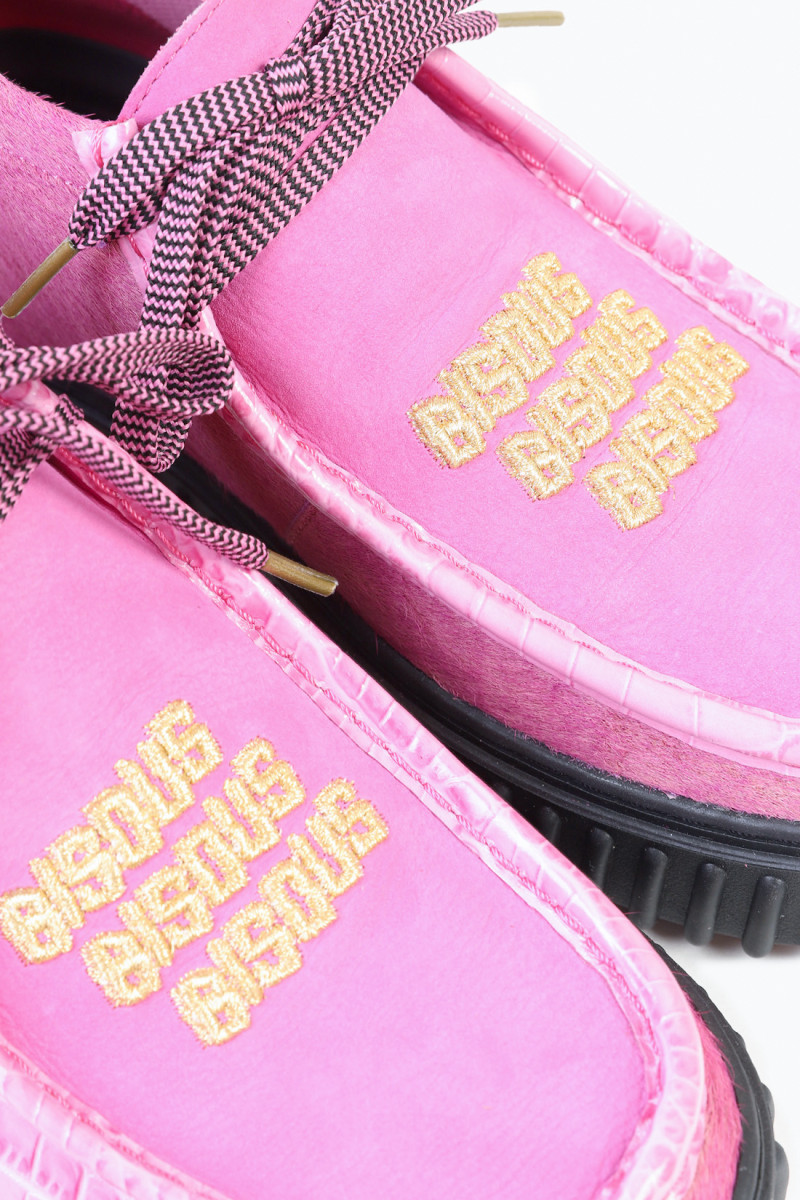 Bisous x clarks torhill hi Pink interesrt