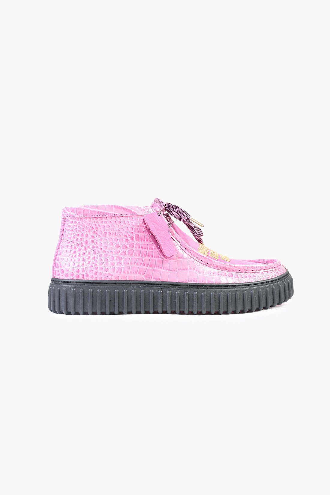 Bisous x clarks torhill hi Pink interesrt