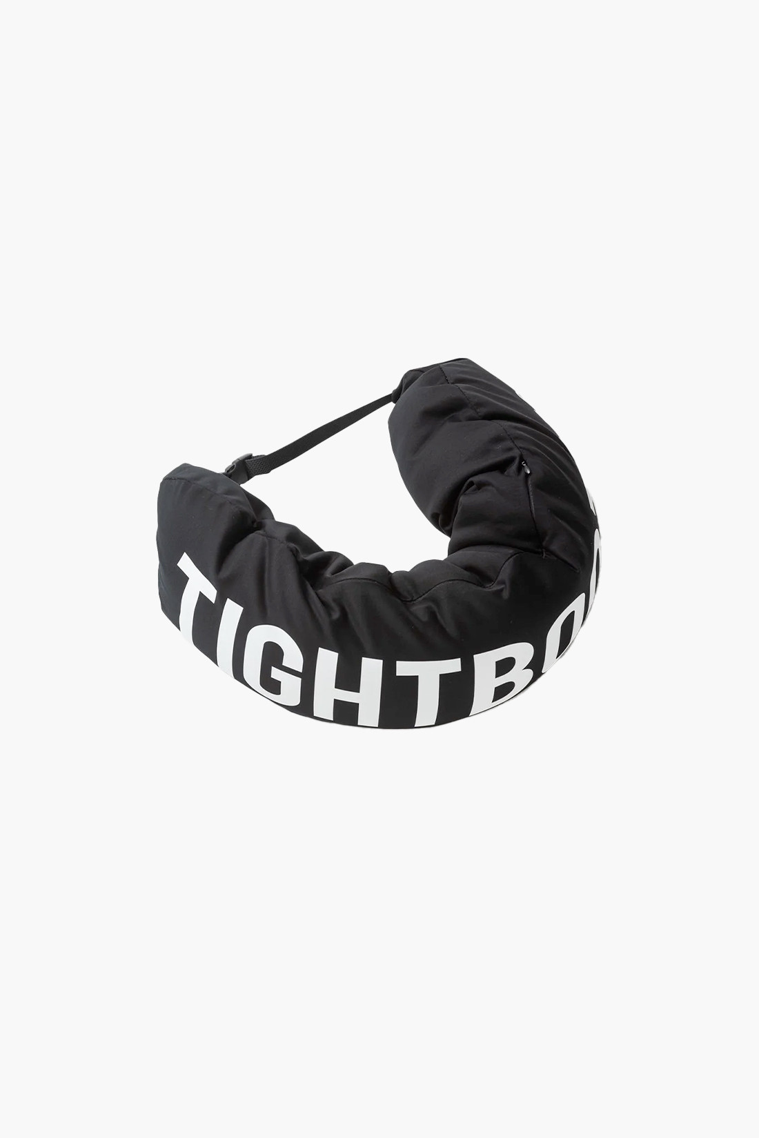 Logo neck pillow Black