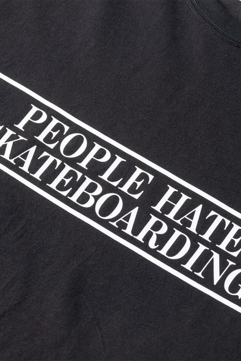 People hate skate t-shirt Black