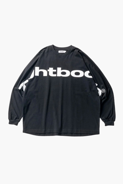 Tightbooth Big logo ls t-shirt Black - GRADUATE STORE