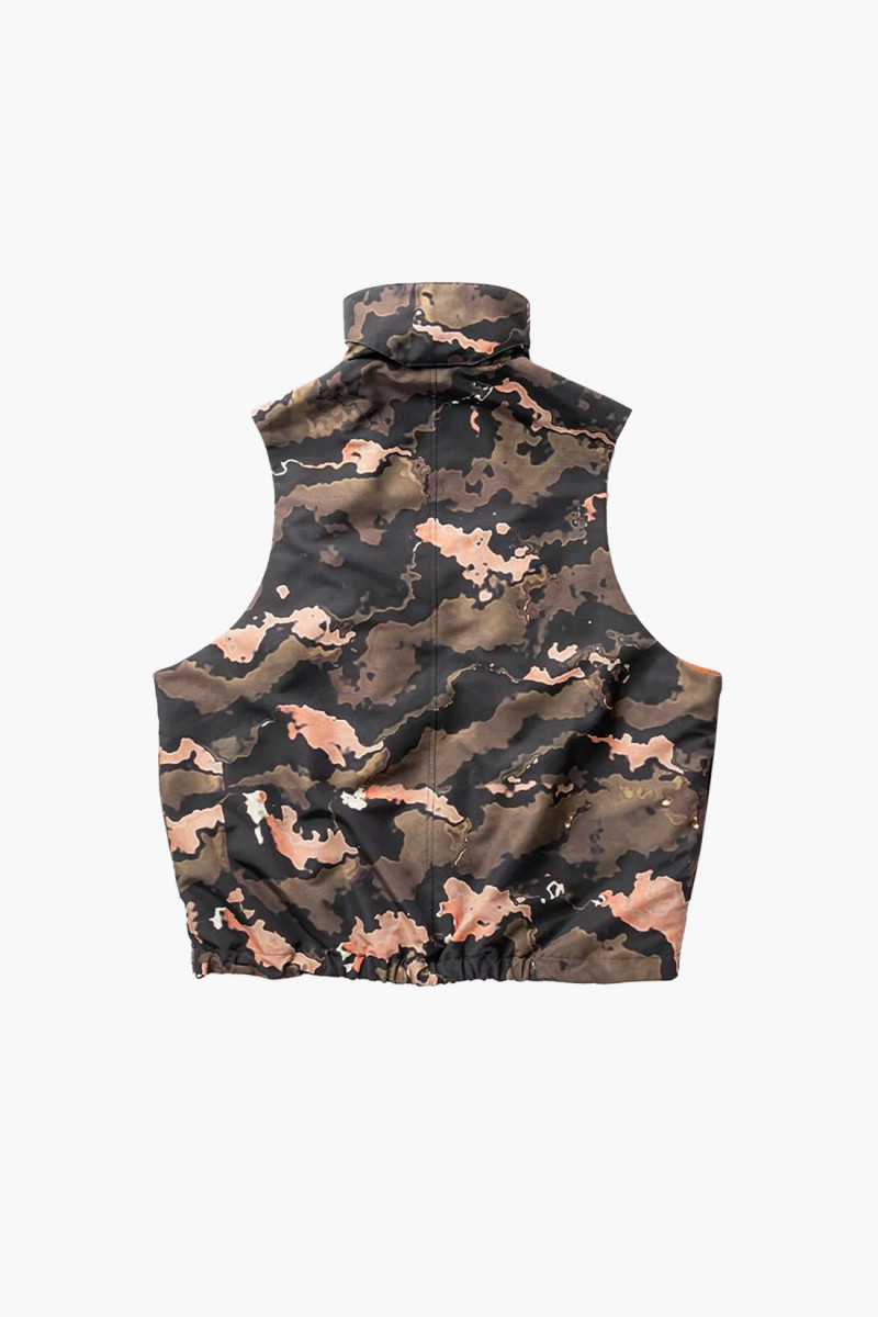 Ripstop tactical vest Orange camo