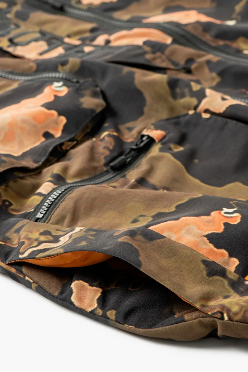 Ripstop tactical vest Orange camo