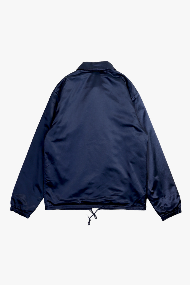 Vintage satin coach jacket Newport navy