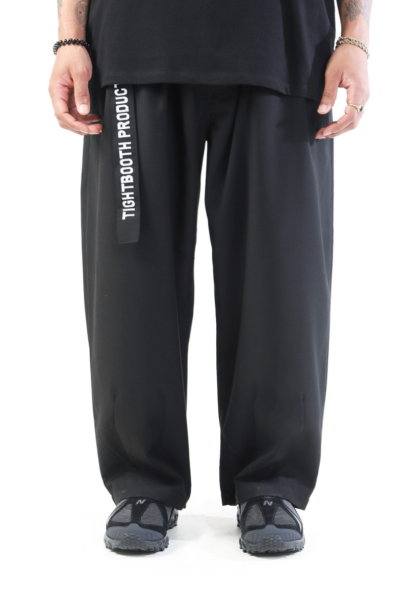 Baggy slacks Black