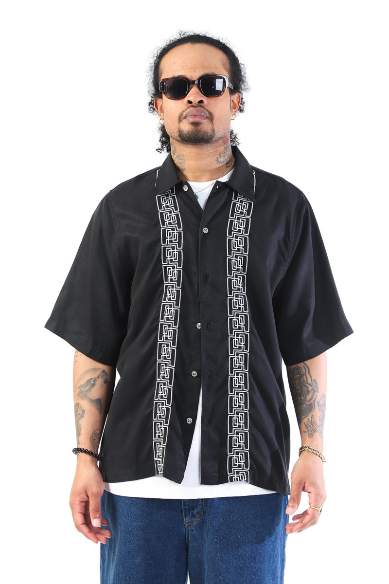 Bowling shirt Black/white