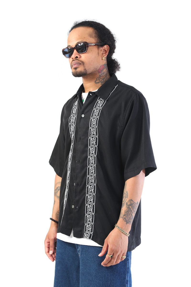 Bowling shirt Black/white