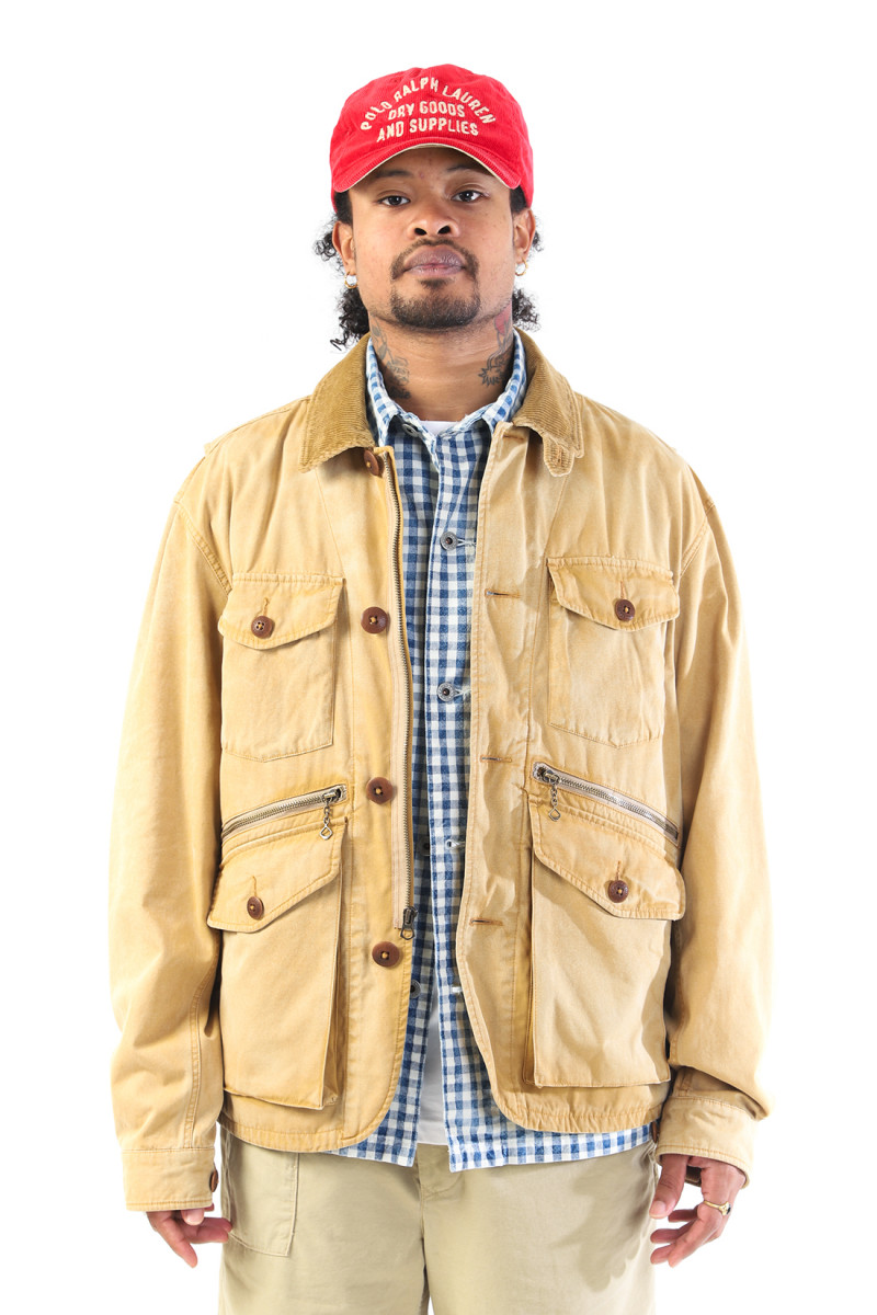 Bayview lined bomber Berkshire tan