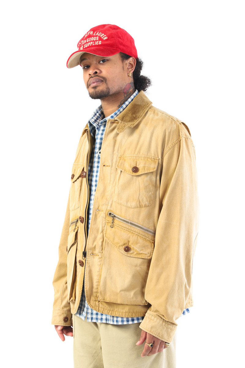 Bayview lined bomber Berkshire tan