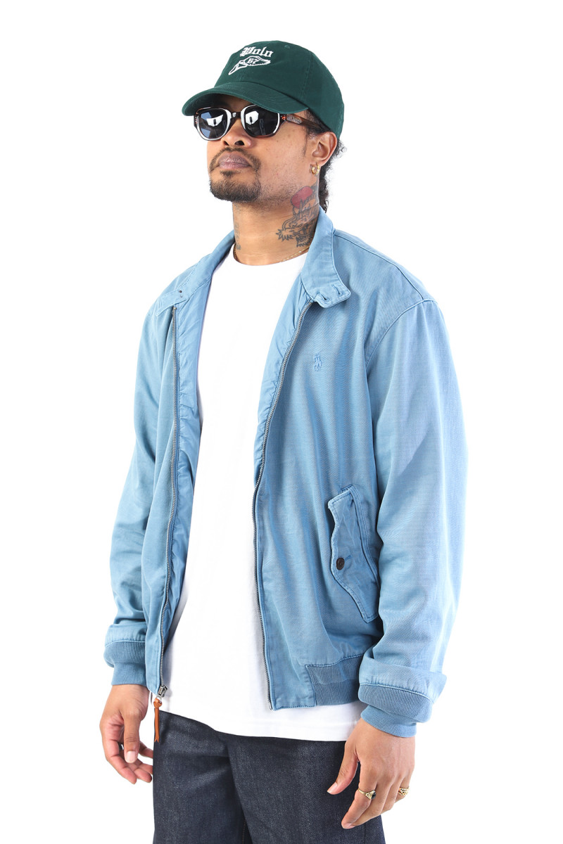 Lined windbreaker jacket Vessel blue