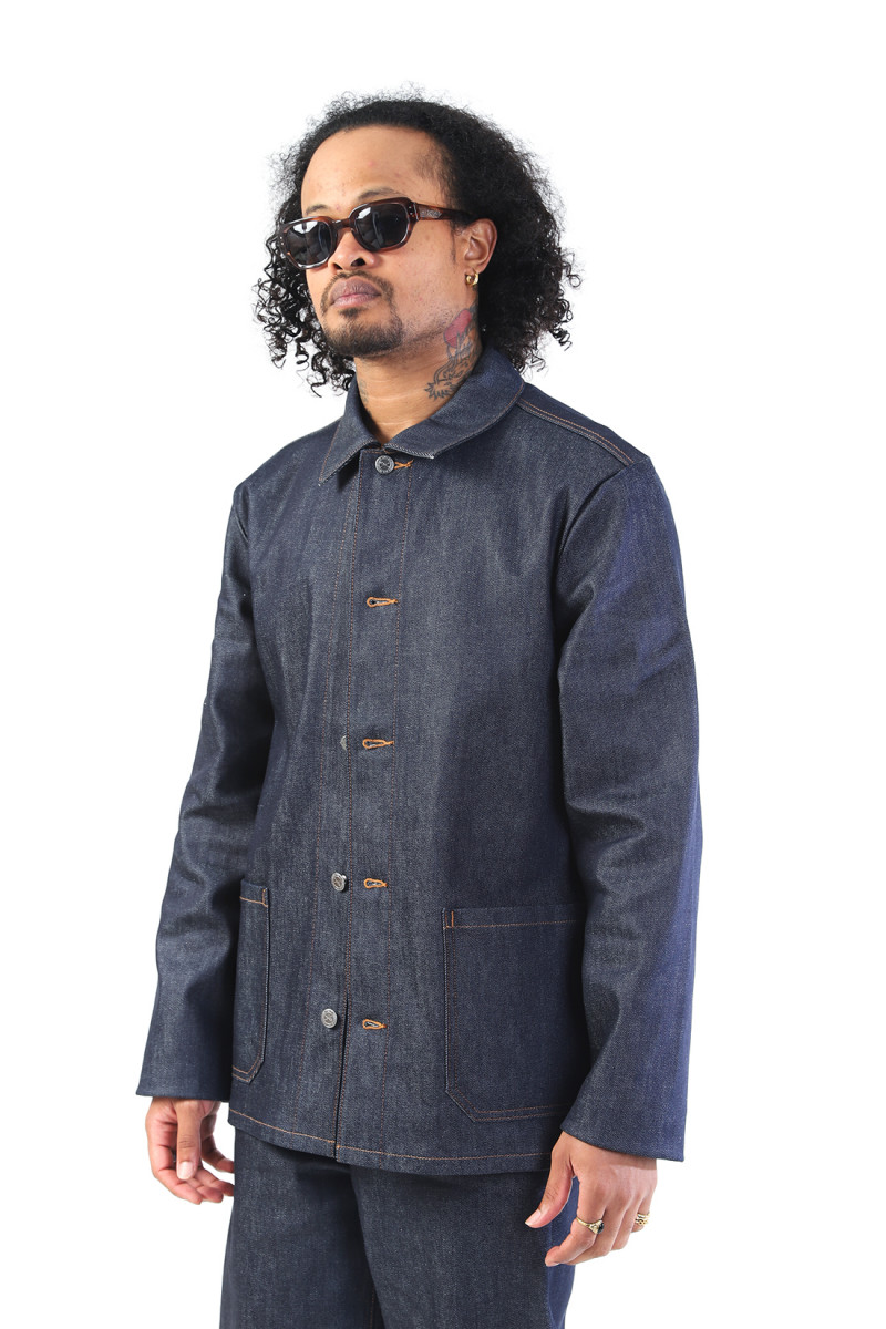 Veste kerlouan logo brodee Indigo