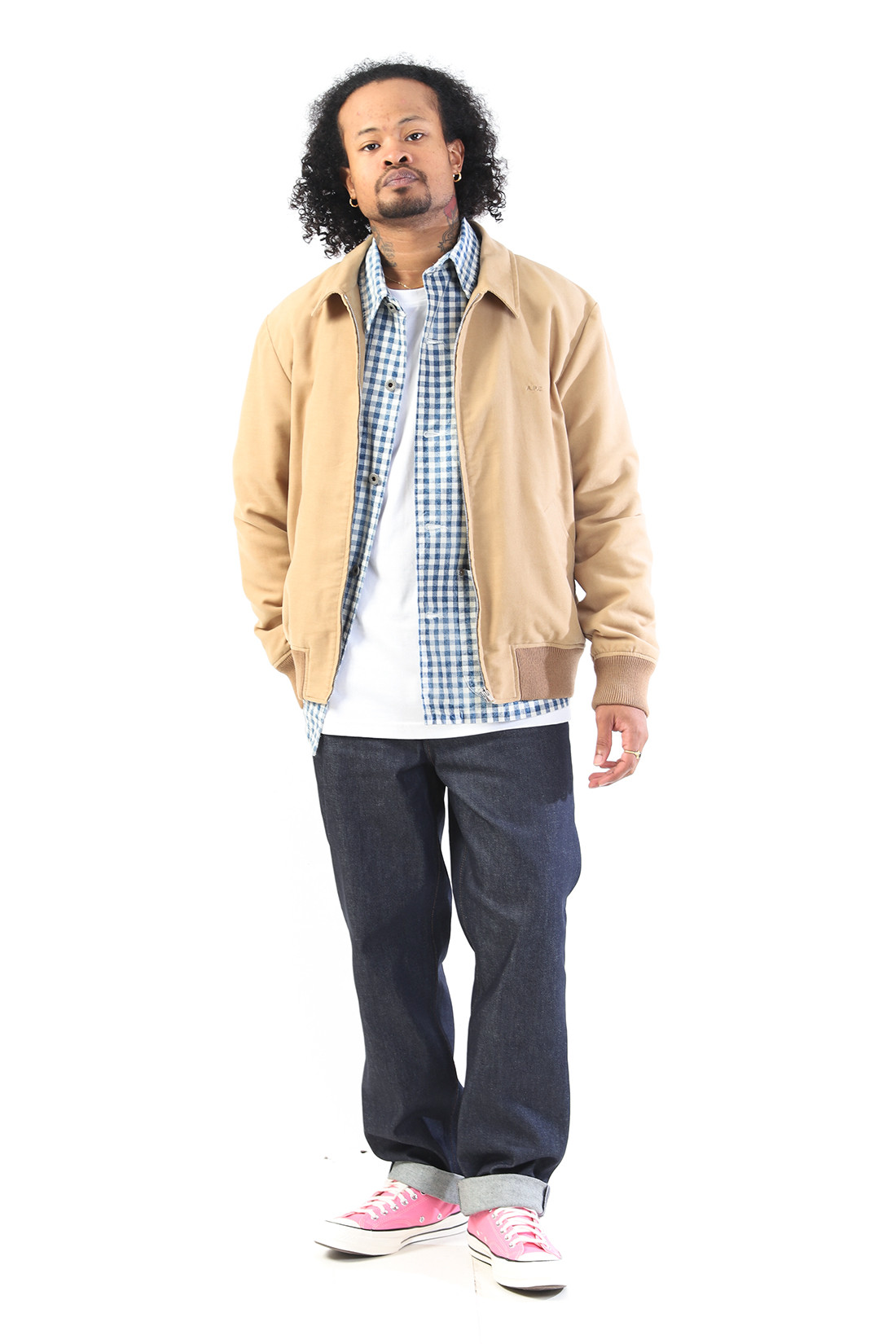 Blouson gilles Beige