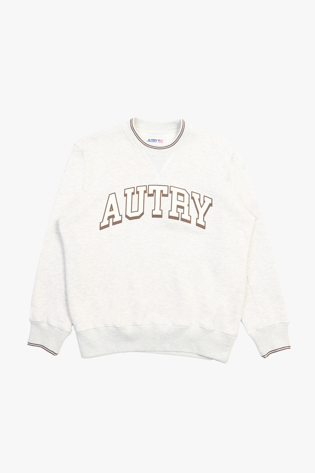 Sweatshirt main man White/ choc