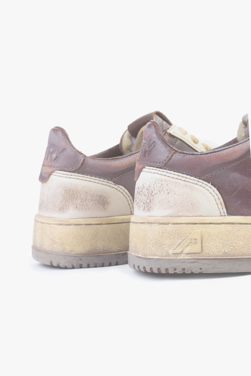 Sneakers Super vintage low Beige/ syrah