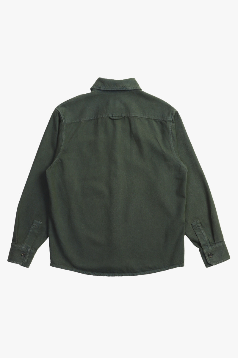 Surchemise basile brodee Dark green