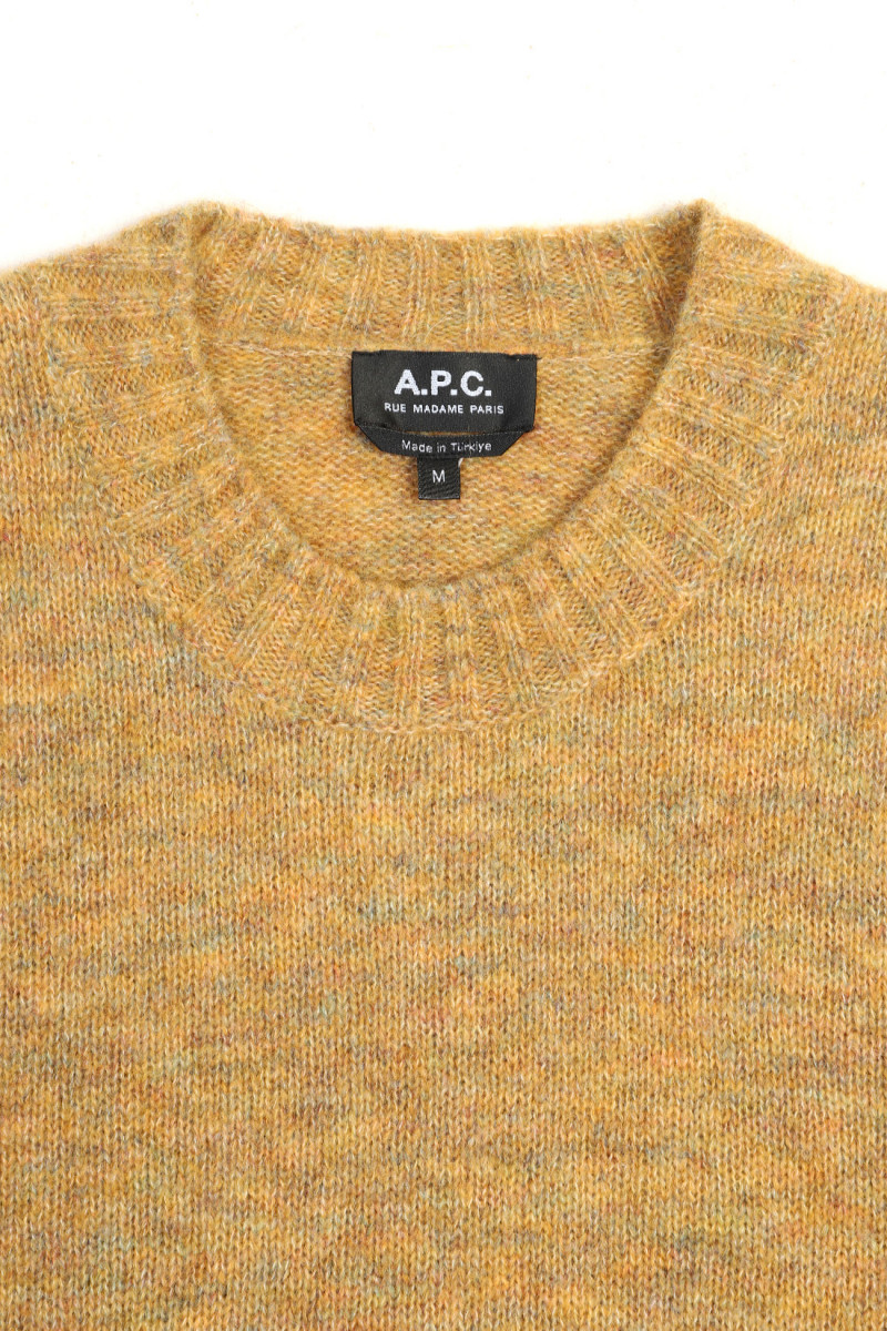 Pull lucas Ochre heathered