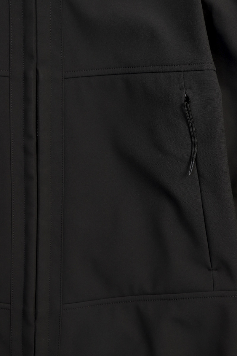 Q0322 soft shell-r v00298 Nero