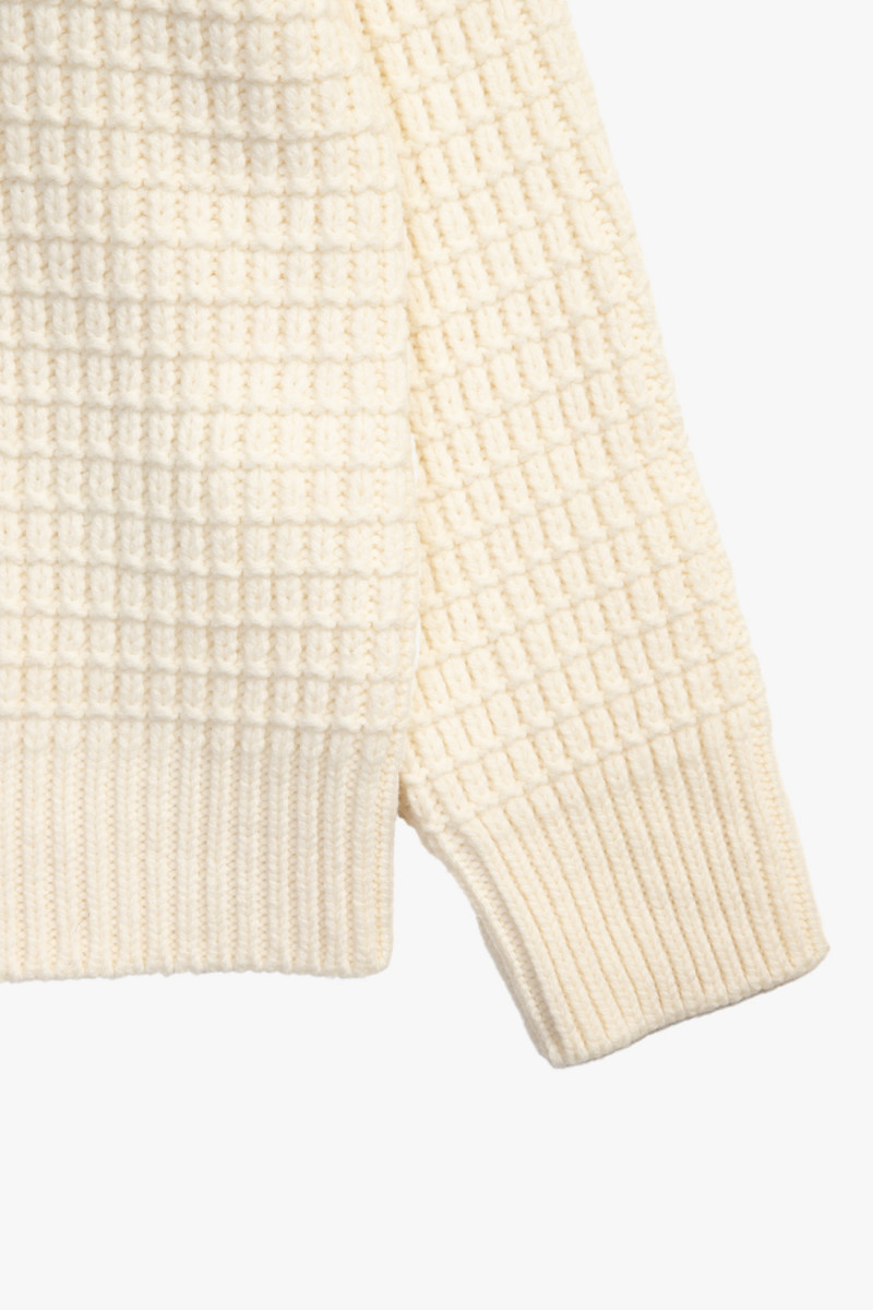 537d5 wool jumper v0099 Bianco naturale