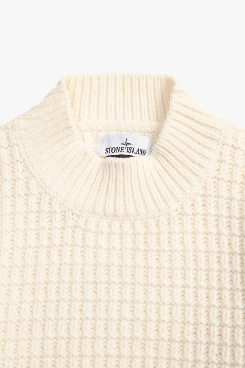 537d5 wool jumper v0099 Bianco naturale