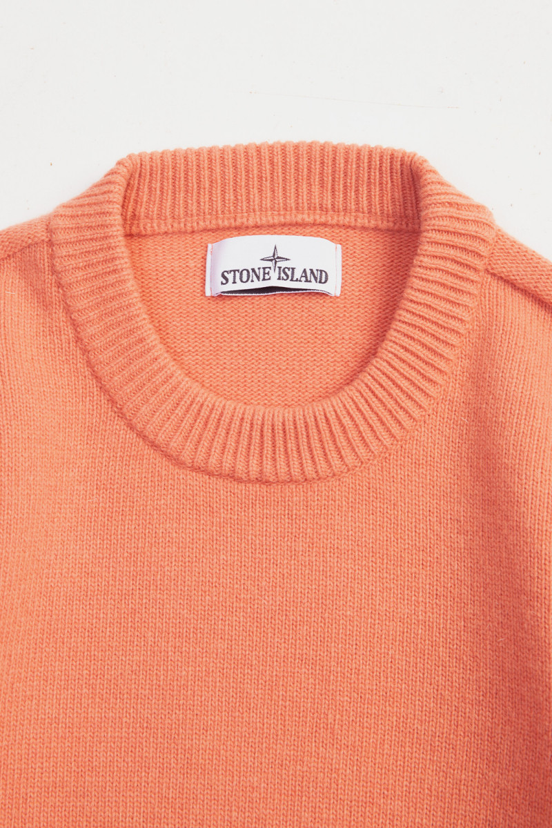 508a3 crewneck knit v0032 Arancio