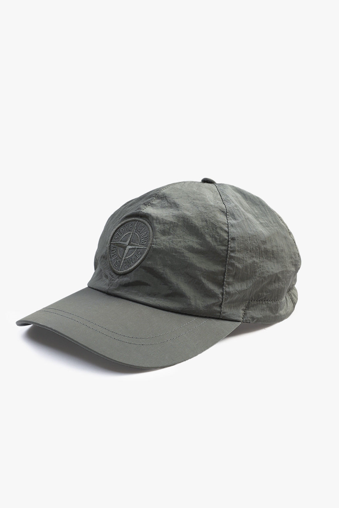 99576 nylon logo cap a0059 Muschio