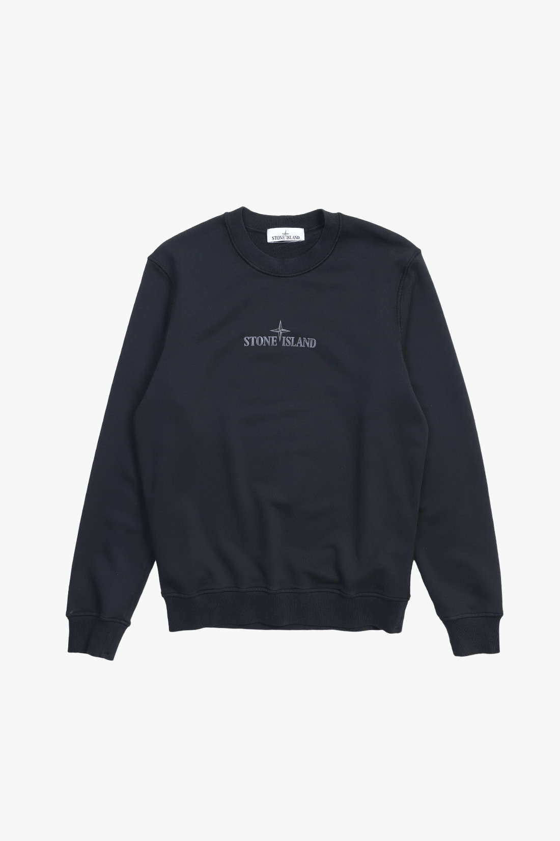 66182 logo crewneck v0020 Blu scuro