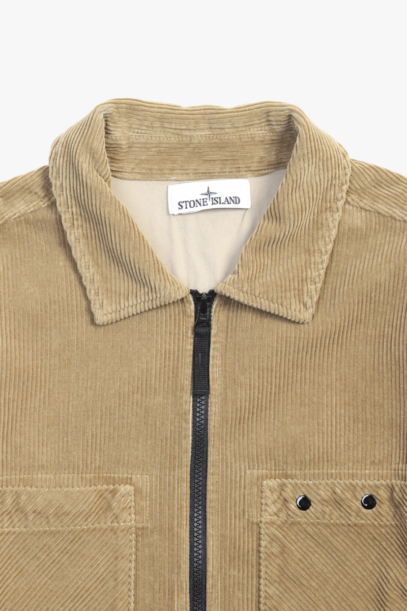 11604 overshirt corduroy v0094 Biscotto