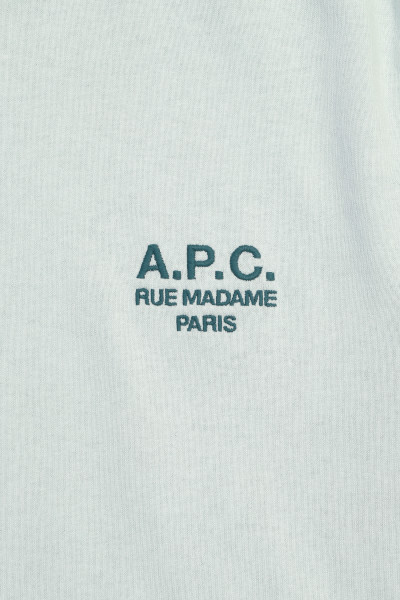 A.p.c. T-shirt standard rue madame Light green/green - GRADUATE ...