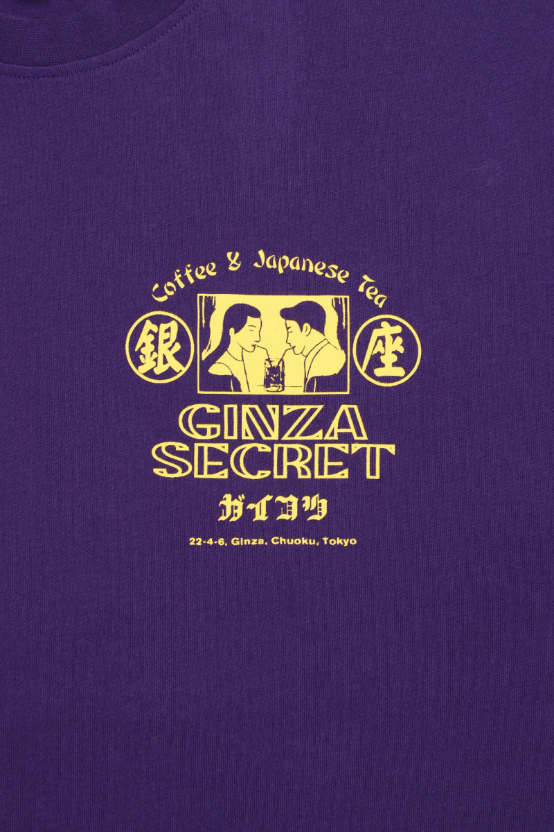 Ginza secret tee Purple