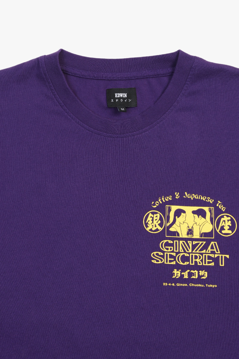 Ginza secret tee Purple