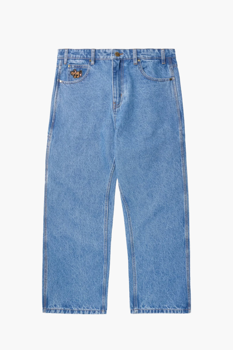 Pooch relaxed denim jeans Washed indigo