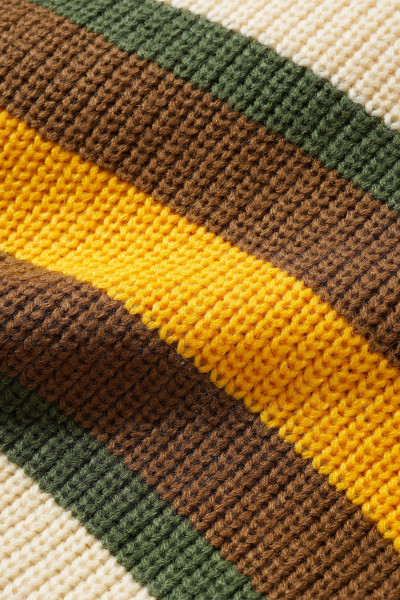 Butter goods Stripe knitted sweater Cream - GRADUATE STORE