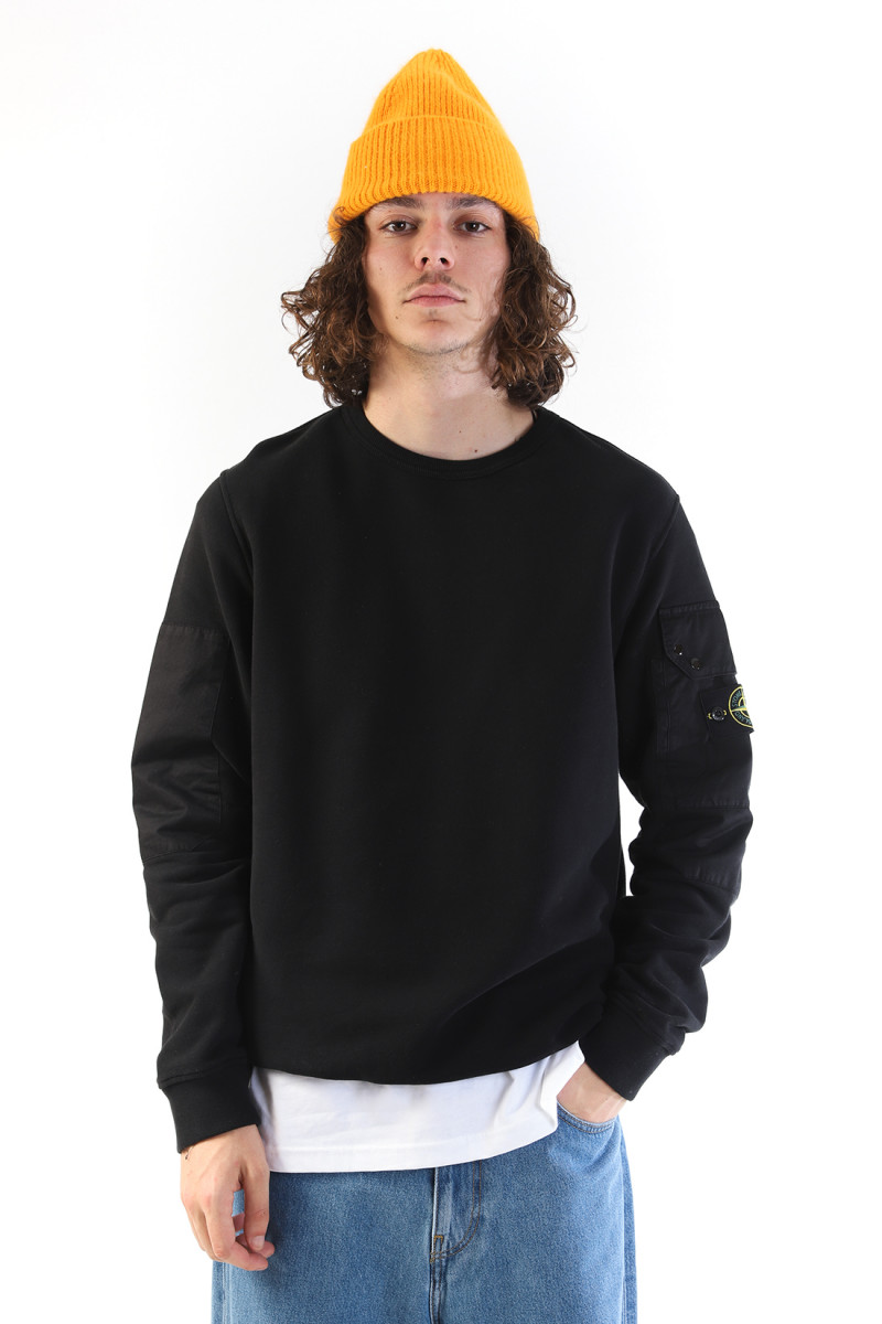 63920 crewneck sweater v0029 Nero