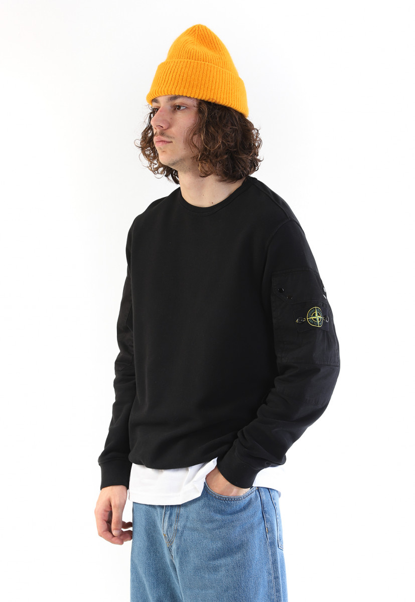 63920 crewneck sweater v0029 Nero