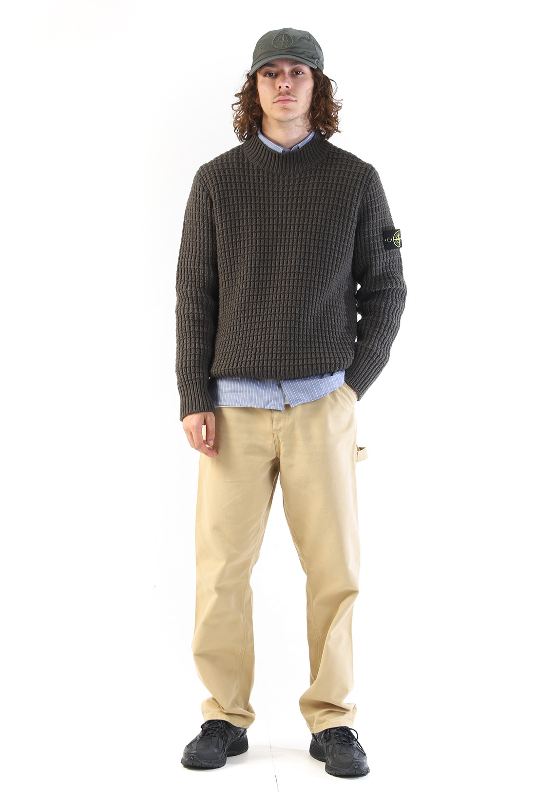 537d5 wool jumper v0059 Muschio