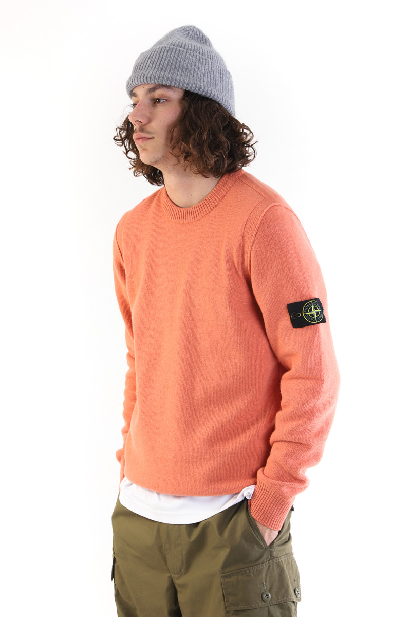 508a3 crewneck knit v0032 Arancio