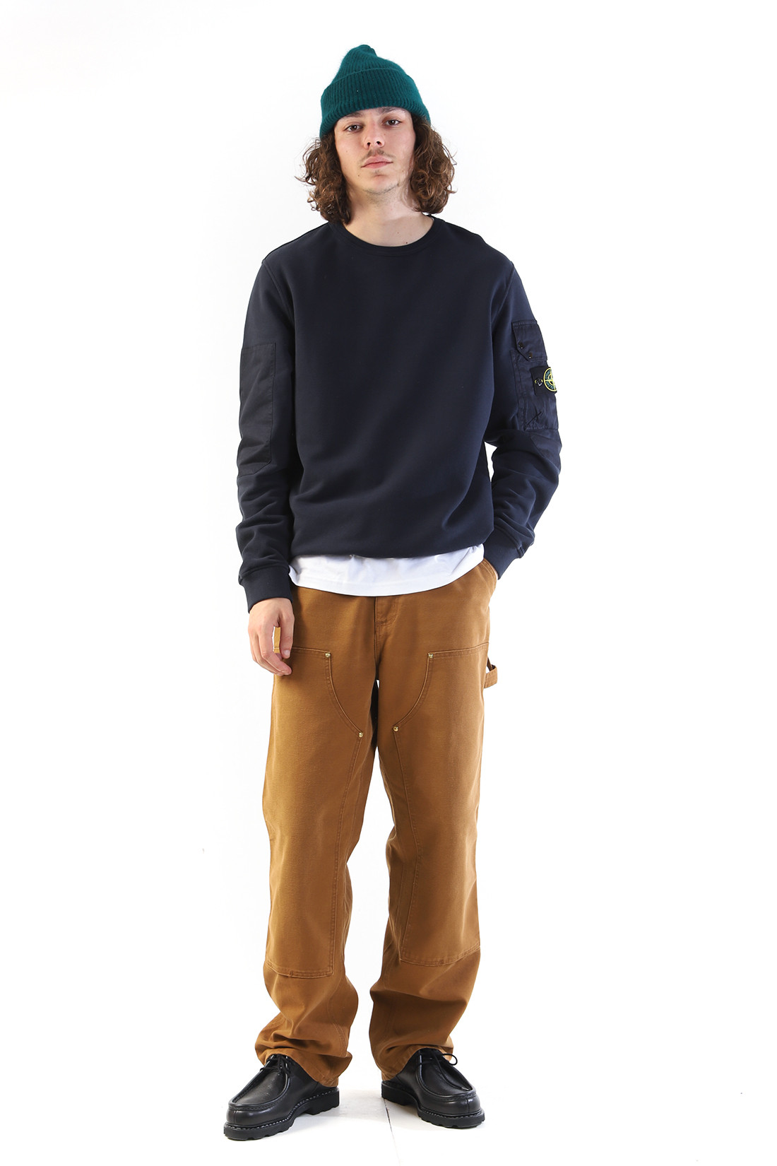 63920 crewneck sweater v0020 Blu scuro