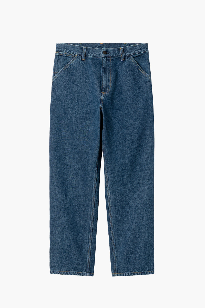 Single knee pant denim blue Stone wash