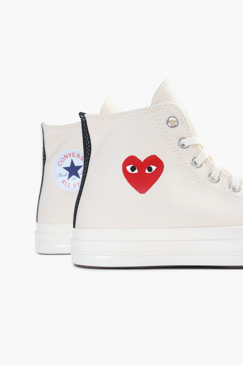 Play small heart chuck 70 hi Milk