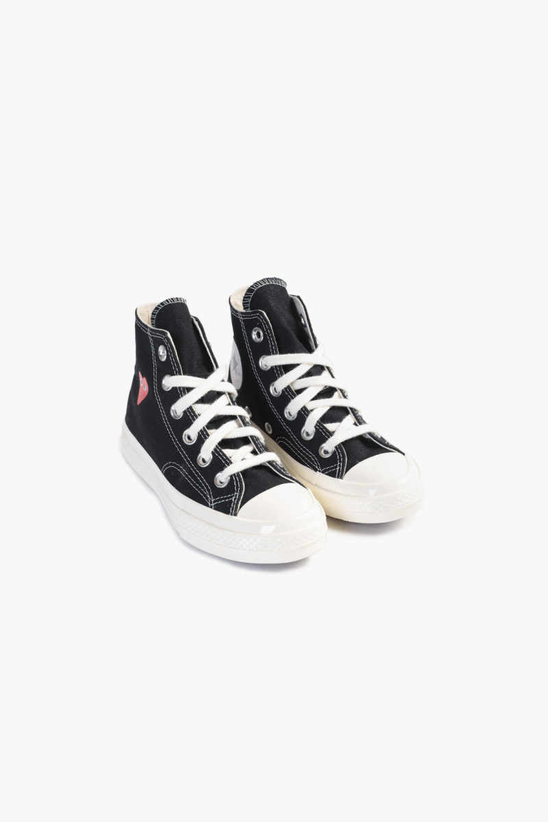 Kids small heart chuck 70 hi Black