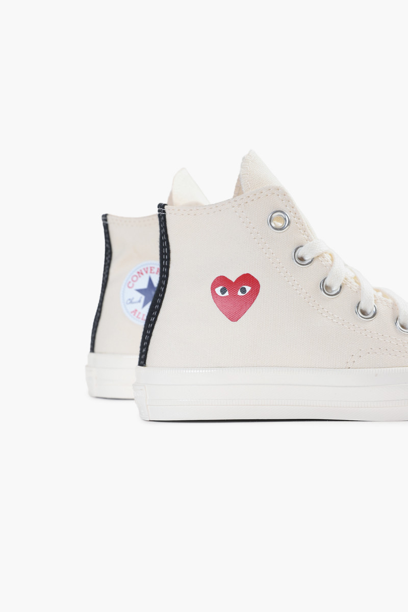 Kids small heart chuck 70 hi Milk