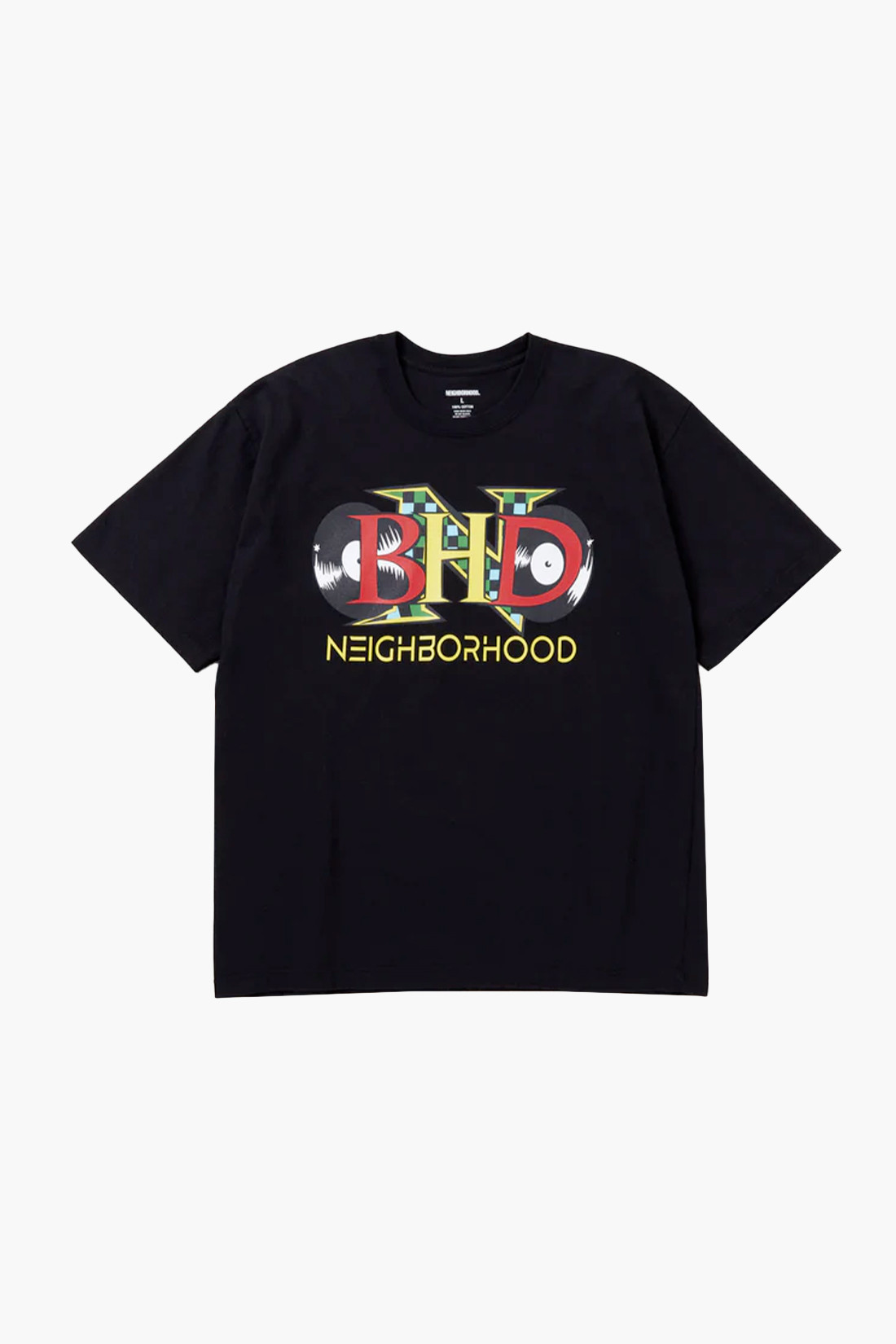 Neighborhood Nh. tee ss-22 Black - GRADUATE STORE